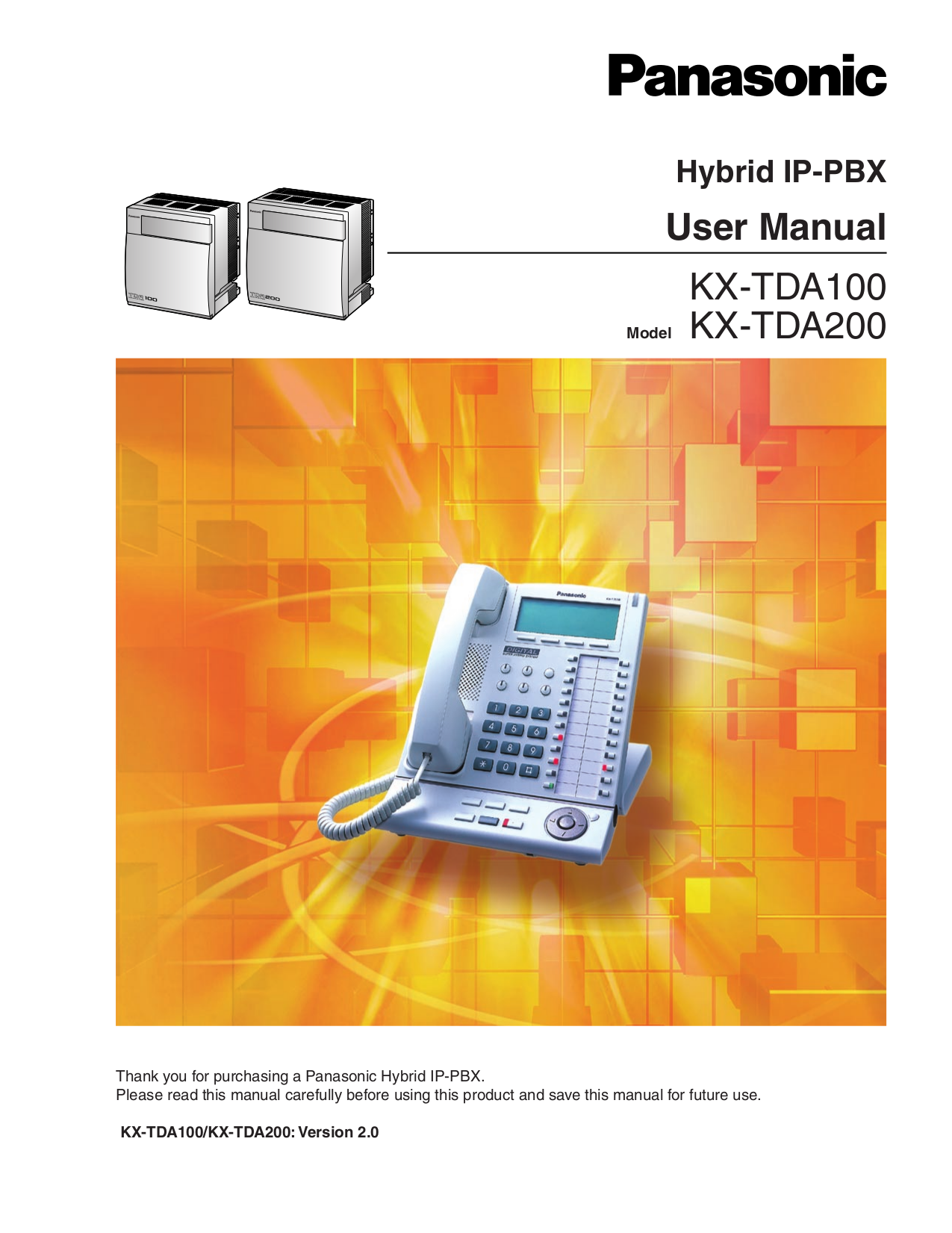 Download free pdf for Panasonic KX-TD7680 Telephone manual